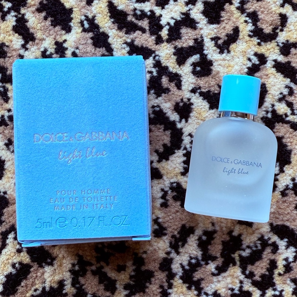 Dolce & Gabbana Light Blue mini (NIB)